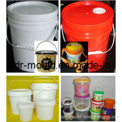 Various Plastic Handle Bucket Injection Mould